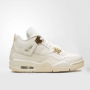 Air Jordan 4 Sail Metallic Gold